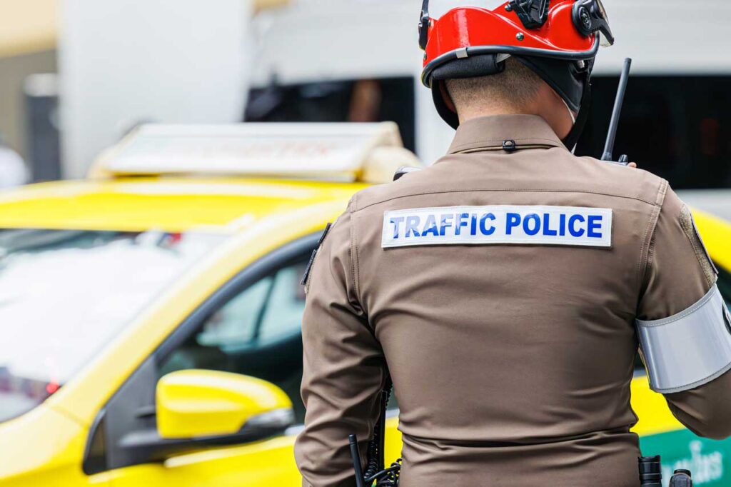 Step-by-step process for online traffic police reports in Singapore